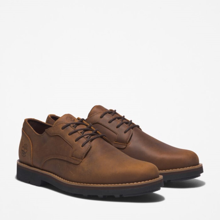 Timberland Rust Full Grain Herre Crestfield Vandtætte Oxford Sko