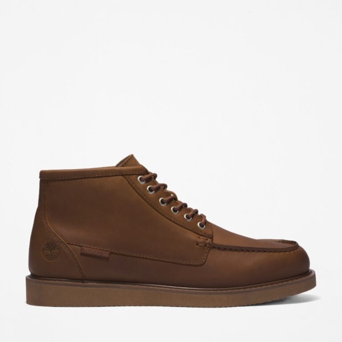 Timberland Rust Fuldkorns Mænd Newmarket Ii Moc-toe Chukka Støvler