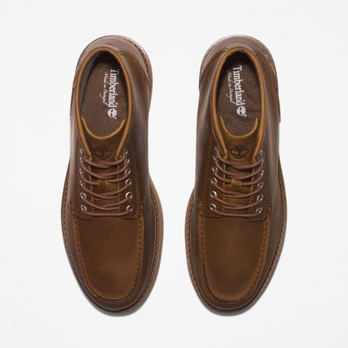 Timberland Rust Fuldkorns Mænd Newmarket Ii Moc-toe Chukka Støvler