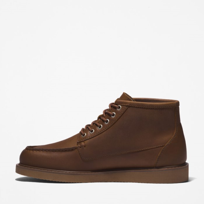 Timberland Rust Fuldkorns Mænd Newmarket Ii Moc-toe Chukka Støvler