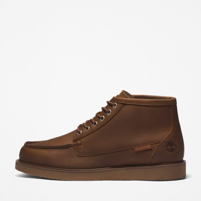 Timberland Rust Fuldkorns Mænd Newmarket Ii Moc-toe Chukka Støvler