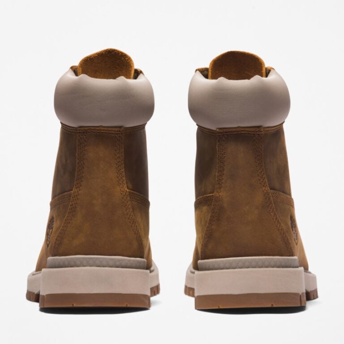 Timberland Rust Fuldkorns Mænd Træhvælving 6-tommer Vandtætte Støvler