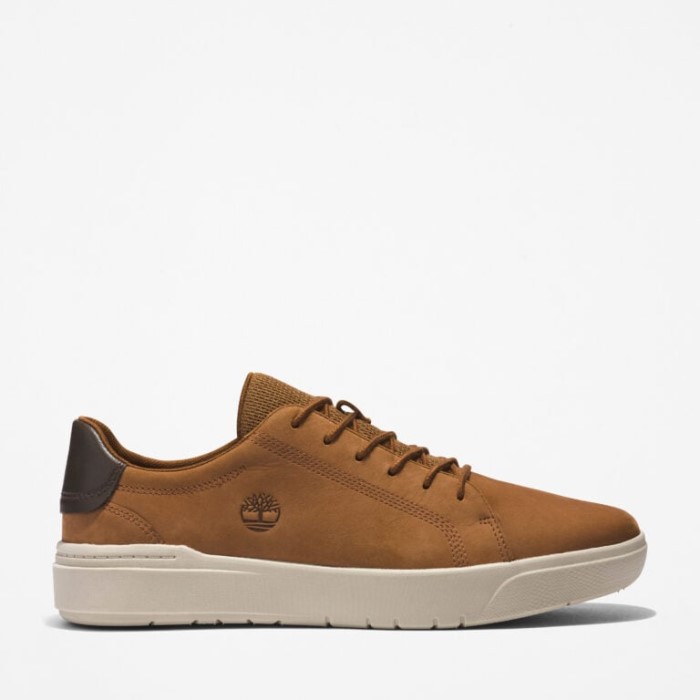 Timberland Rust Nubuck Herre Seneca Bay Lædersneakers