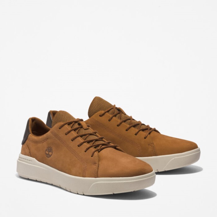 Timberland Rust Nubuck Herre Seneca Bay Lædersneakers