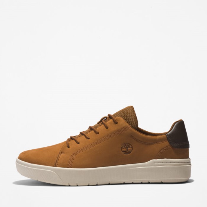 Timberland Rust Nubuck Herre Seneca Bay Lædersneakers