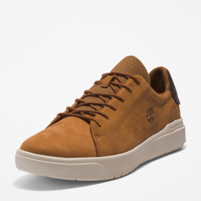 Timberland Rust Nubuck Herre Seneca Bay Lædersneakers