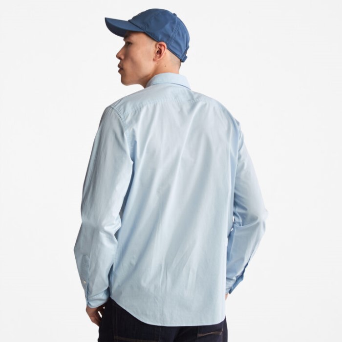 Timberland Skyay Mænd Saco River Slim-fit Stretch Poplin Skjorte