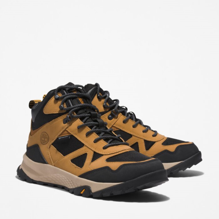 Timberland Wheat Læder Herre Lincoln Peak Vandtætte Vandrestøvler