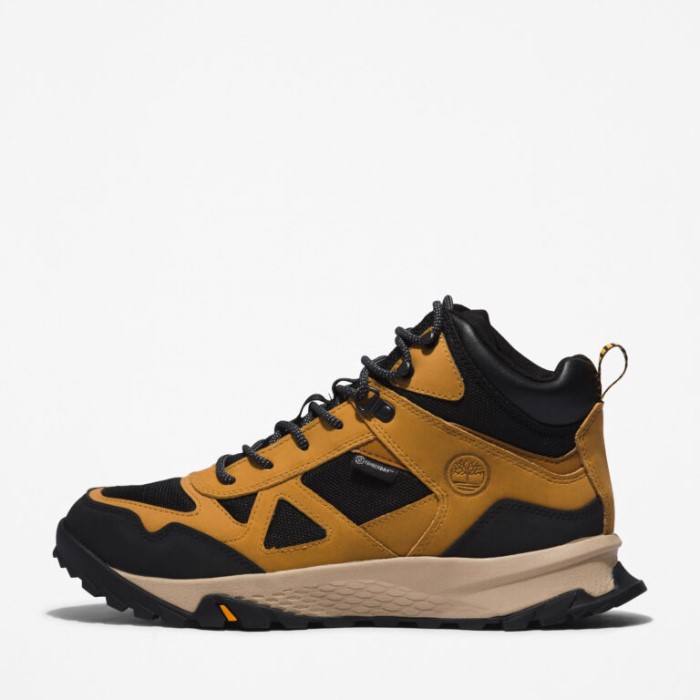 Timberland Wheat Læder Herre Lincoln Peak Vandtætte Vandrestøvler