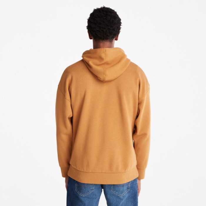 Timberland Wheat Herre Hættetrøje Med Logo