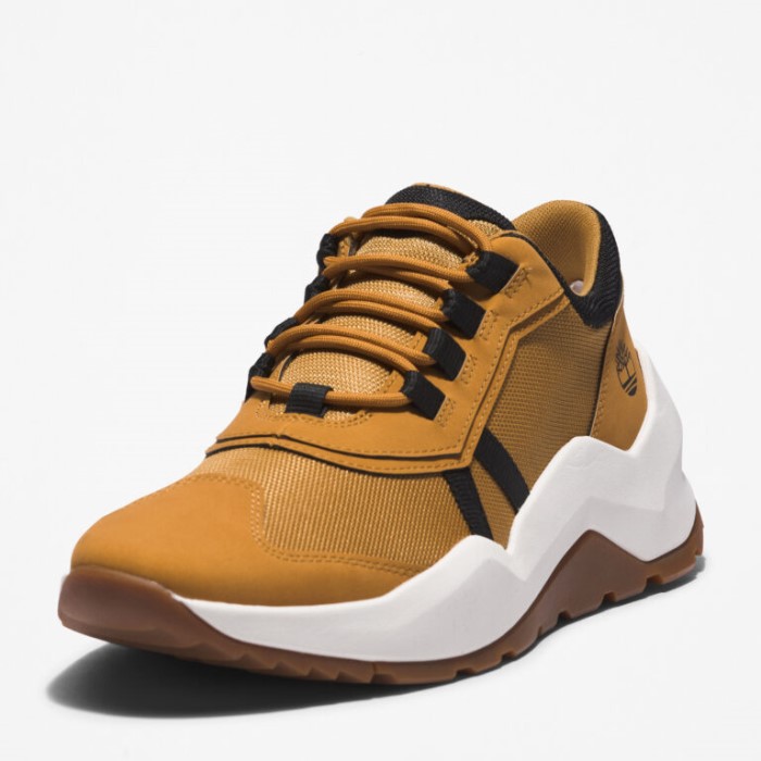 Timberland Wheat Herre Newbury Kant Sneakers