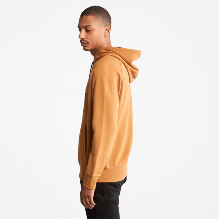 Timberland Wheat Herre Oyster River Tree-logo Hættetrøje