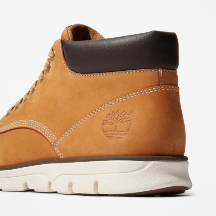 Timberland Wheat Nubuck Herre Bradstreet Chukka Støvler I Læder