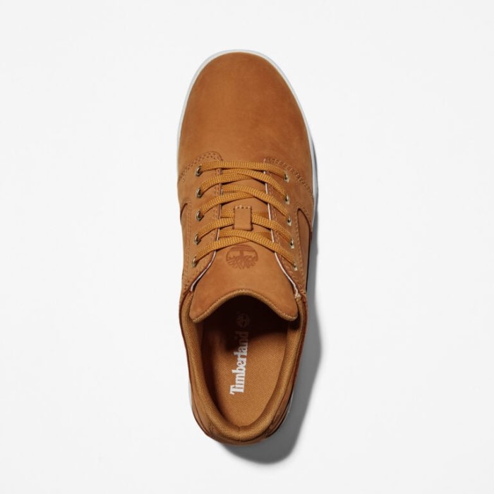 Timberland Wheat Nubuck Herre Bridgton Læder Oxford Sko