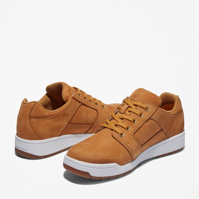 Timberland Wheat Nubuck Herre Bridgton Læder Oxford Sko