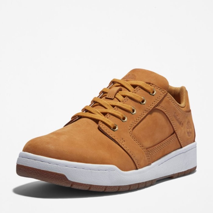 Timberland Wheat Nubuck Herre Bridgton Læder Oxford Sko