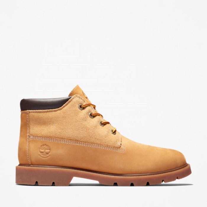 Timberland Wheat Nubuck Herre Klassiske Vandtætte Chukka Støvler