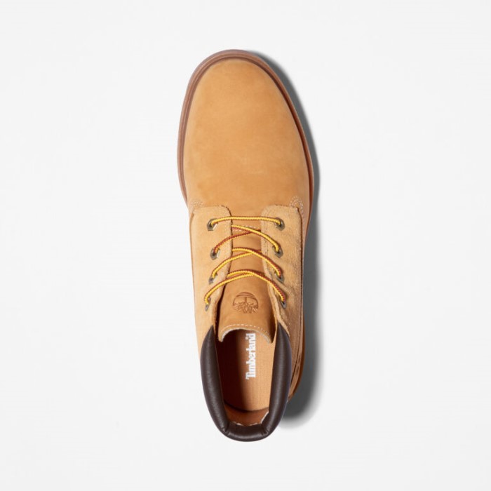 Timberland Wheat Nubuck Herre Klassiske Vandtætte Chukka Støvler