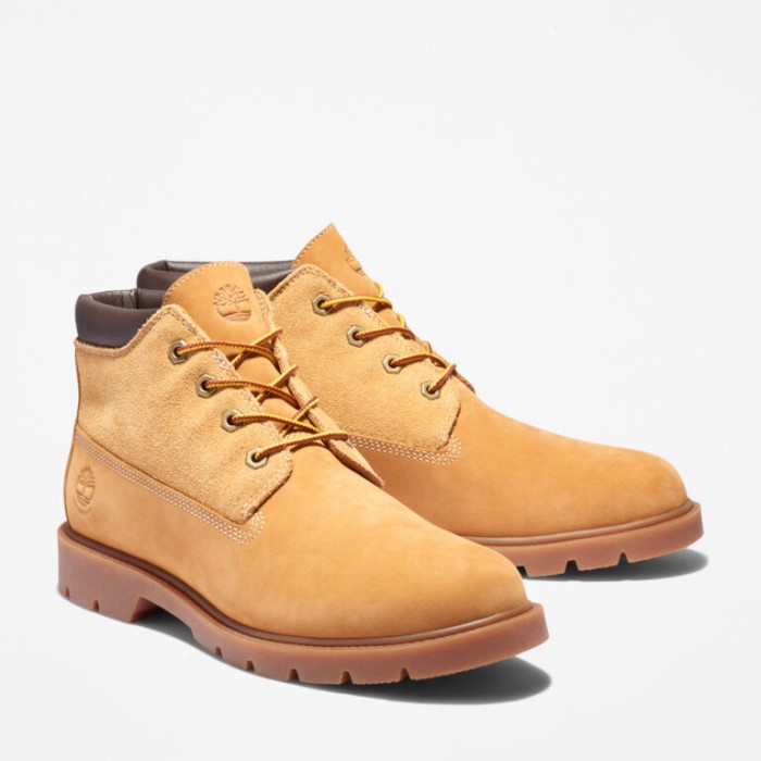 Timberland Wheat Nubuck Herre Klassiske Vandtætte Chukka Støvler