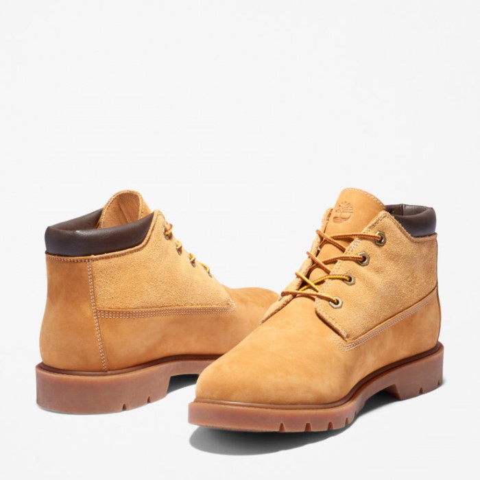 Timberland Wheat Nubuck Herre Klassiske Vandtætte Chukka Støvler