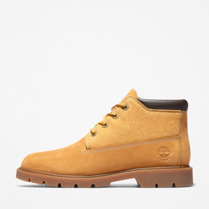 Timberland Wheat Nubuck Herre Klassiske Vandtætte Chukka Støvler
