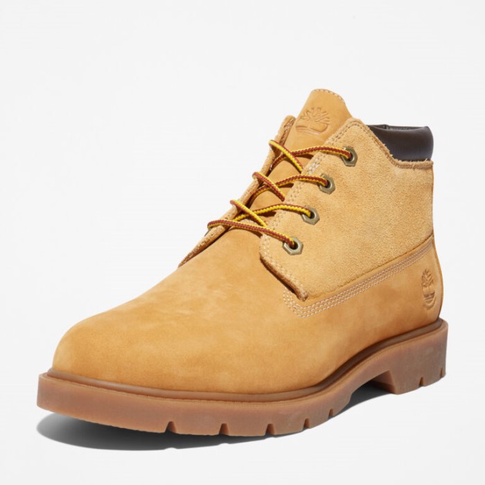 Timberland Wheat Nubuck Herre Klassiske Vandtætte Chukka Støvler