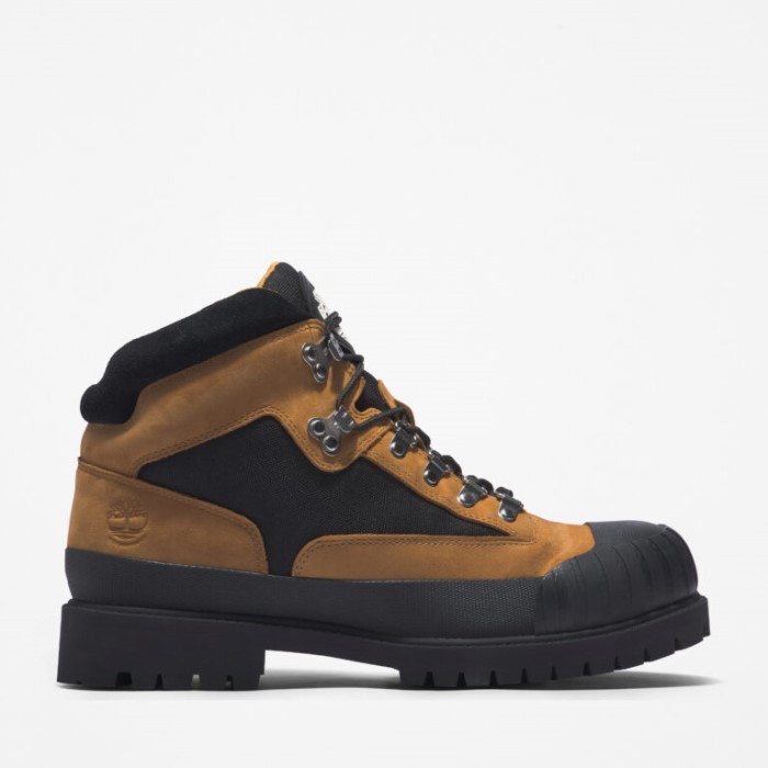 Timberland Wheat Nubuck Heritage Vandtætte Gummi-tå Vandrestøvler