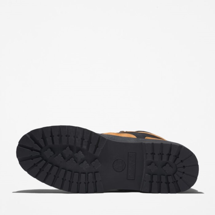 Timberland Wheat Nubuck Heritage Vandtætte Gummi-tå Vandrestøvler