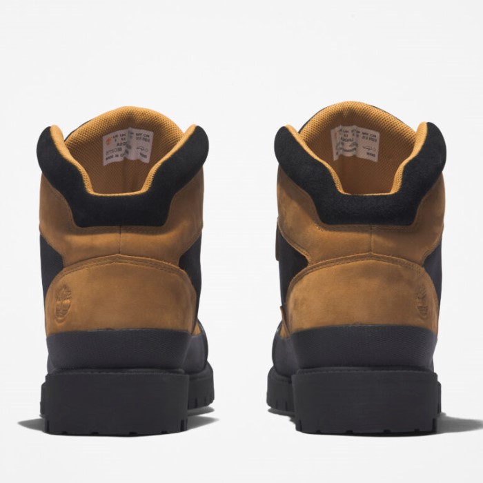 Timberland Wheat Nubuck Heritage Vandtætte Gummi-tå Vandrestøvler