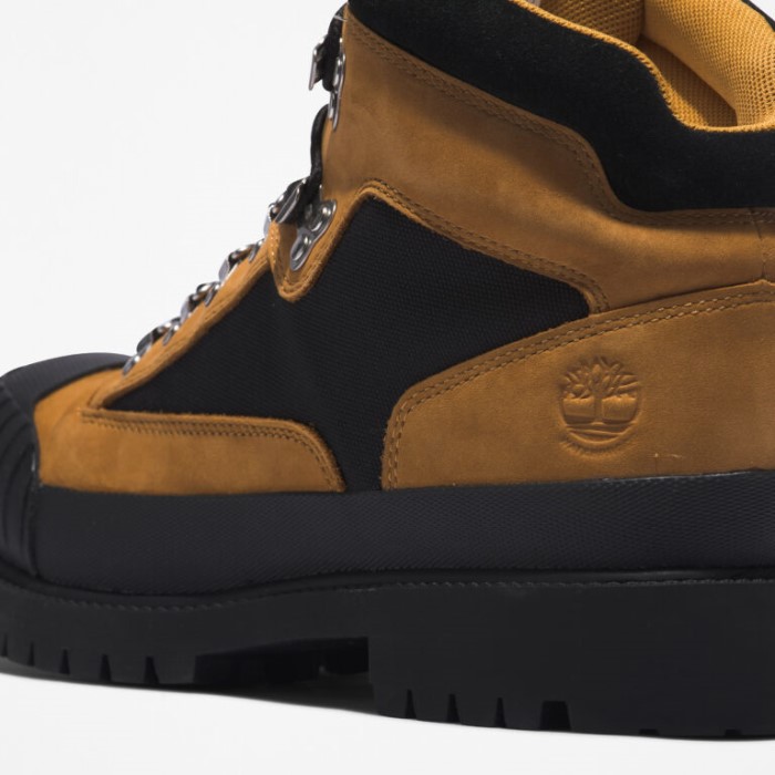 Timberland Wheat Nubuck Heritage Vandtætte Gummi-tå Vandrestøvler