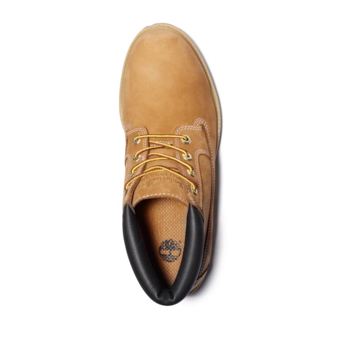 Timberland Wheat Nubuck Herre Premium Vandtætte Chukka Støvler