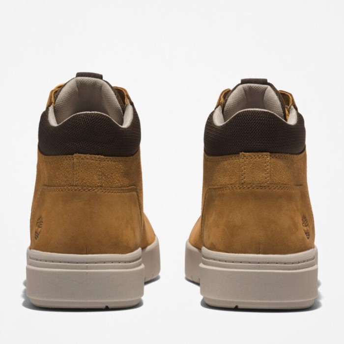 Timberland Wheat Nubuck Herre Seneca Bay Sneaker Støvler