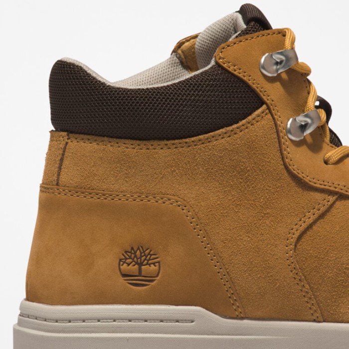 Timberland Wheat Nubuck Herre Seneca Bay Sneaker Støvler