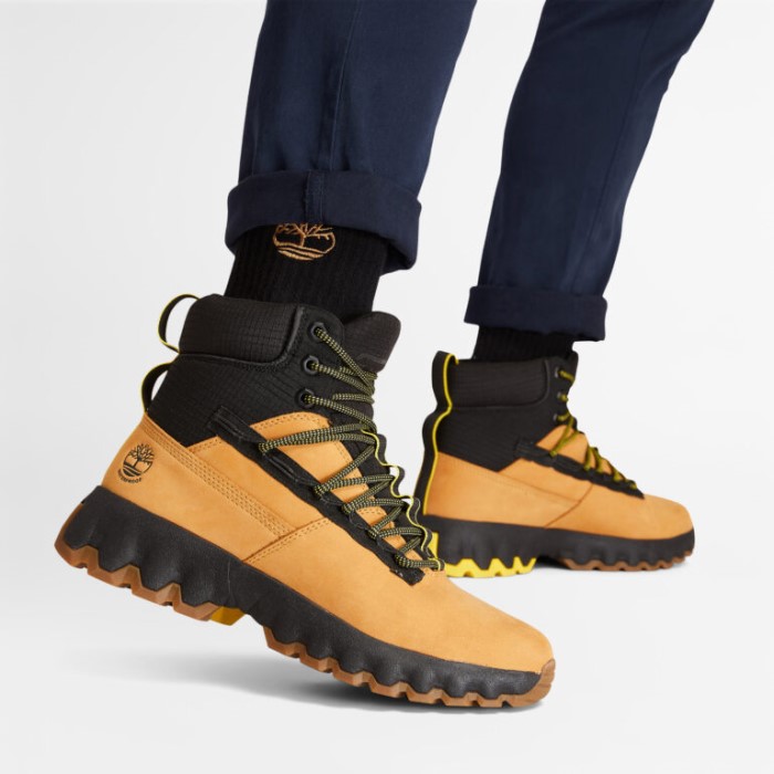 Timberland Wheat Nubuck Herre Tbl Edge Vandtætte Støvler