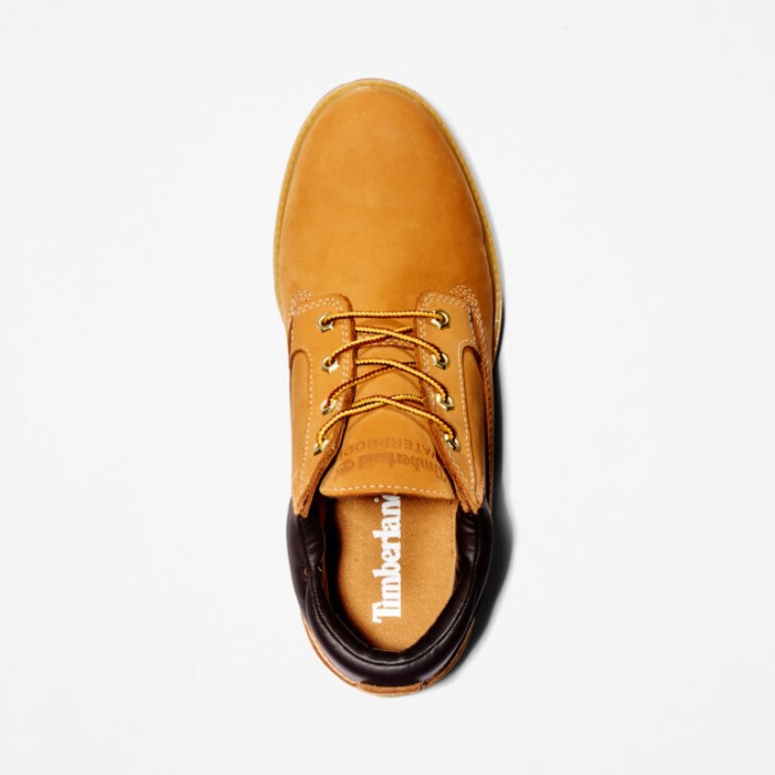 Timberland Wheat Nubuck Dame Nellie Varme Vandtætte Chukka Støvler