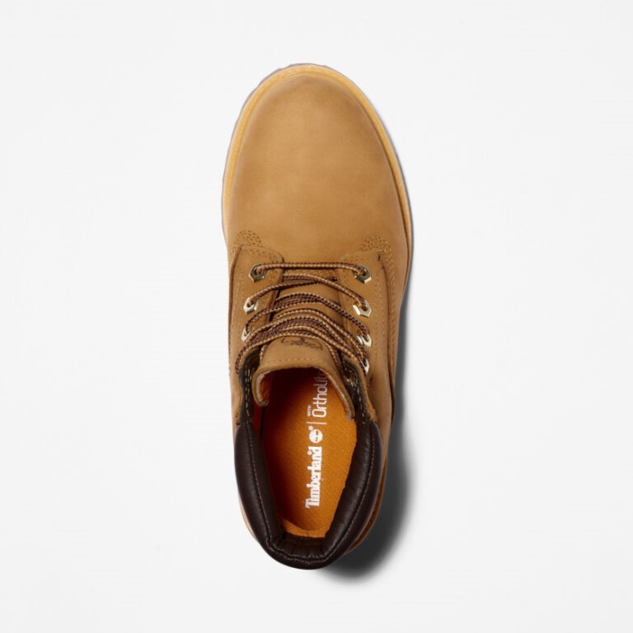 Timberland Wheat Nubuck Dame Waterville 6-tommer Vandtætte Støvler