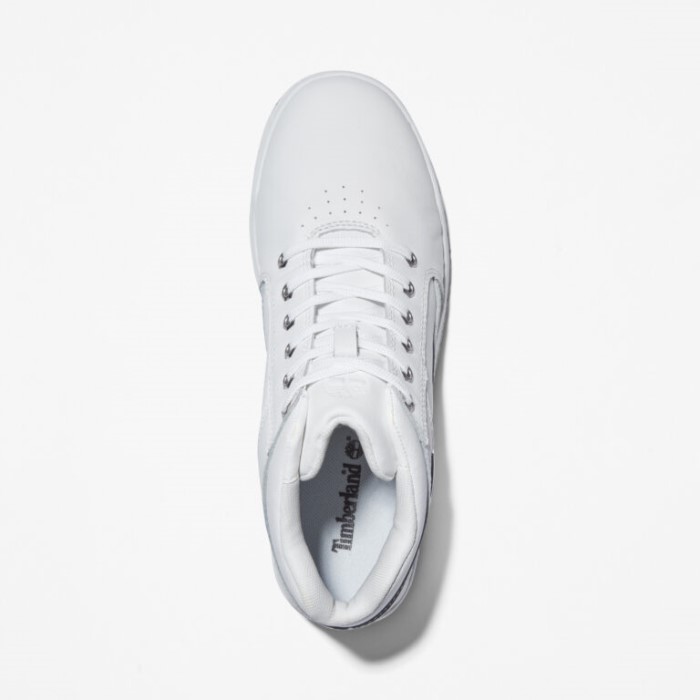 Timberland Hvid Fuldnarvet Herre Bridgton Læder Chukka Støvler