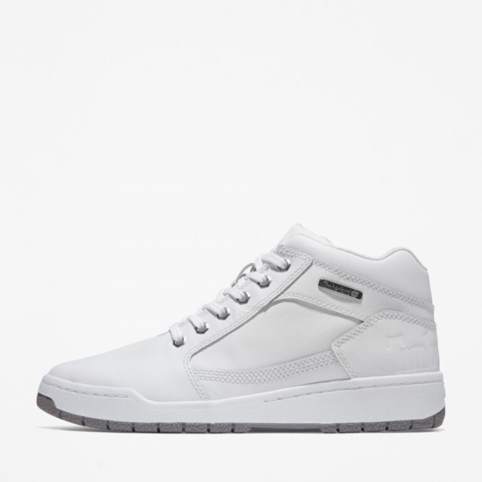 Timberland Hvid Fuldnarvet Herre Bridgton Læder Chukka Støvler