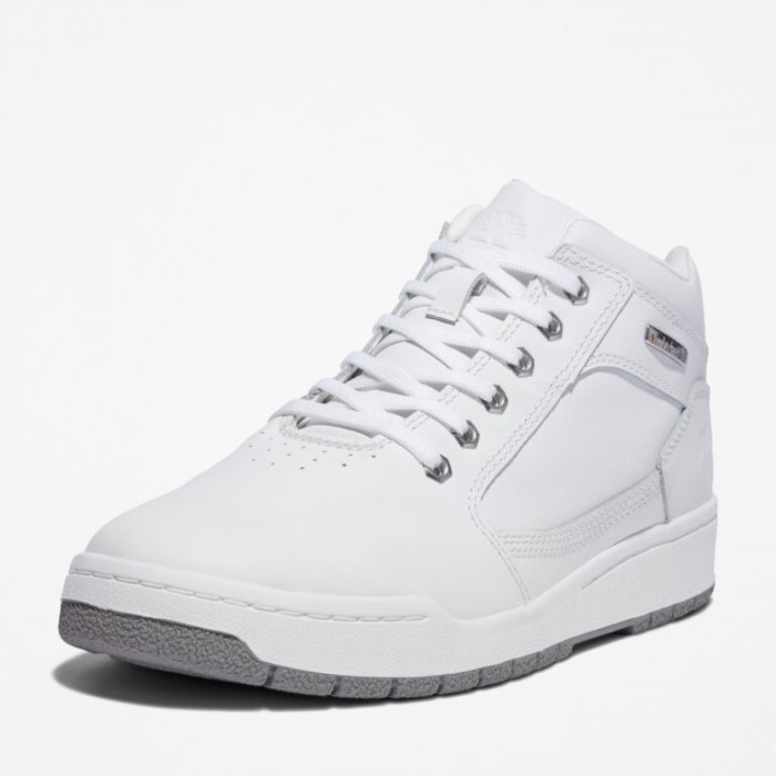 Timberland Hvid Fuldnarvet Herre Bridgton Læder Chukka Støvler