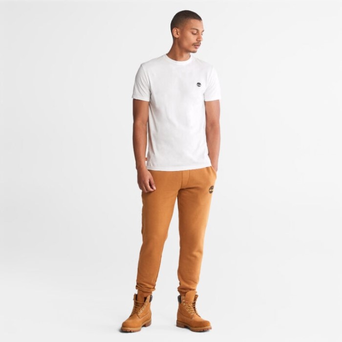 Timberland Hvide Mænd Dunstan River Slim T-shirt