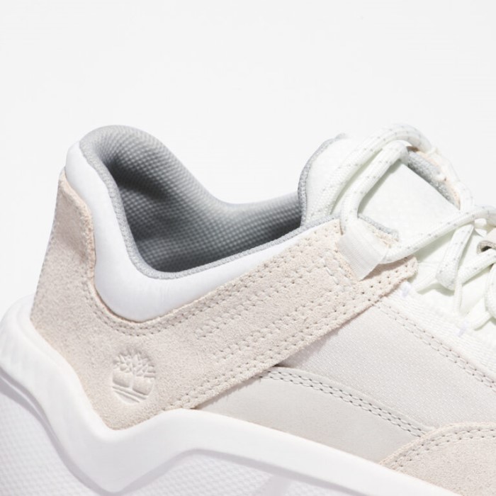 Timberland Hvid Ruskind Tbl Turbo Sneakers Til Kvinder