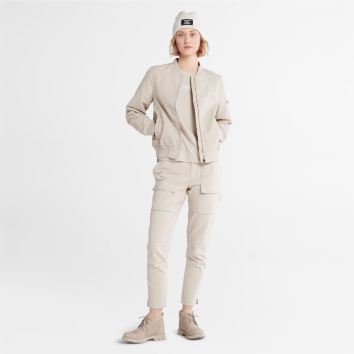 Dame Bomberjakke Island Fossil Timberland