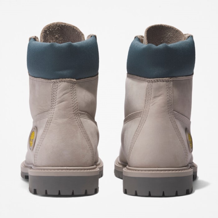 Kvinders Arv 6-tommer Vandtætte Støvler Lys Taupe Nubuck Timberland