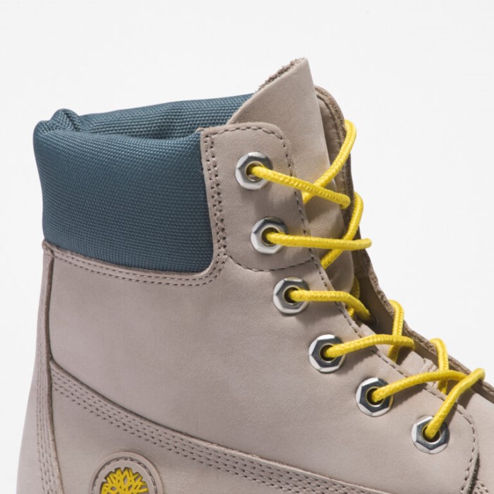 Kvinders Arv 6-tommer Vandtætte Støvler Lys Taupe Nubuck Timberland