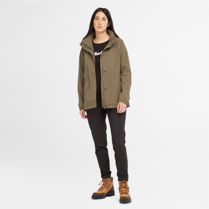 Kvinders Foret Regnfrakke Grape Leaf Timberland