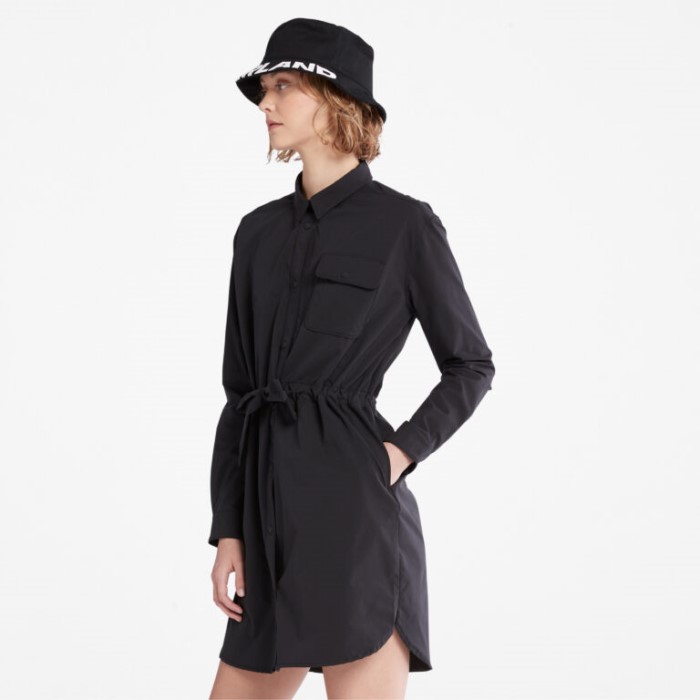 Overskjortekjole Til Kvinder Sort Timberland