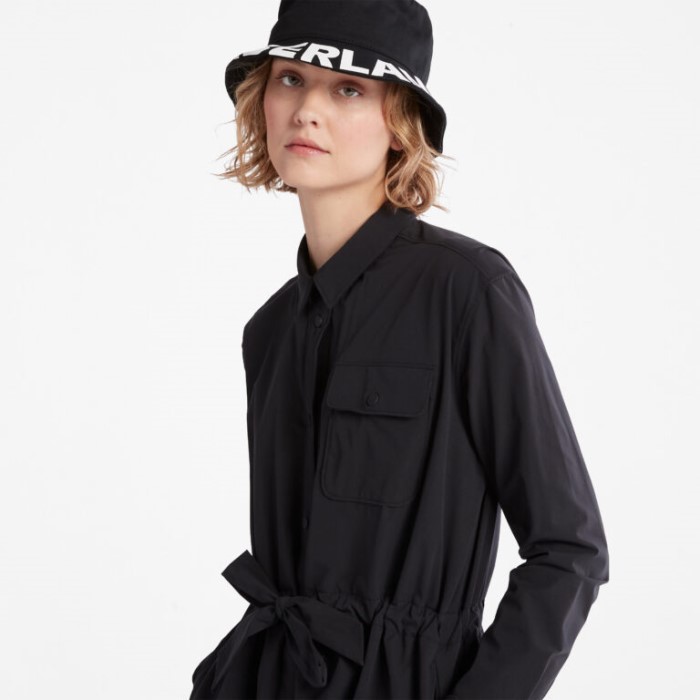 Overskjortekjole Til Kvinder Sort Timberland