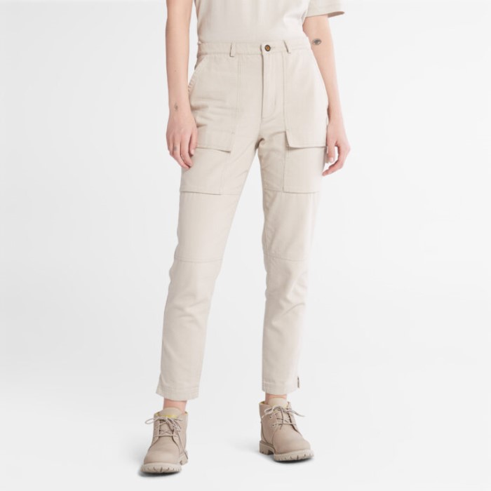 Kvinders Progressive Brugsbukser Island Fossil Timberland