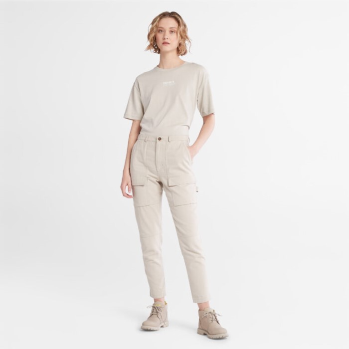 Kvinders Progressive Brugsbukser Island Fossil Timberland