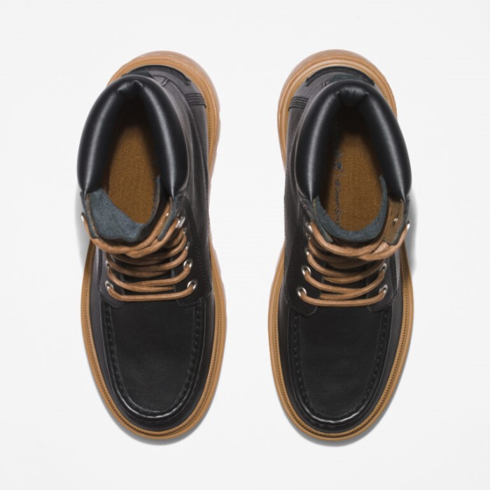 Kvinders Ray City Moc-toe Chukka Støvler Sort Regeneratve Lthr Timberland